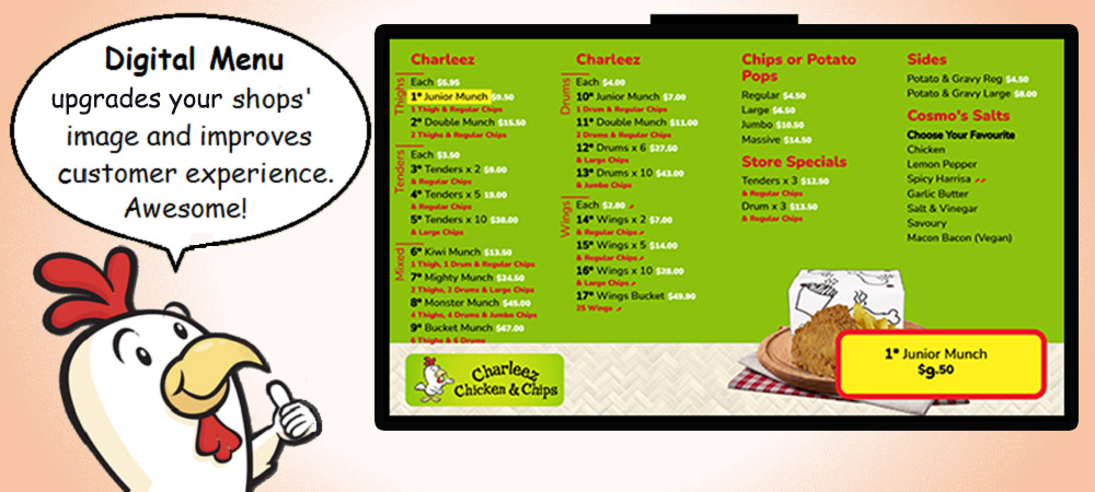 Charleez TV Slide Charleez TV Slide